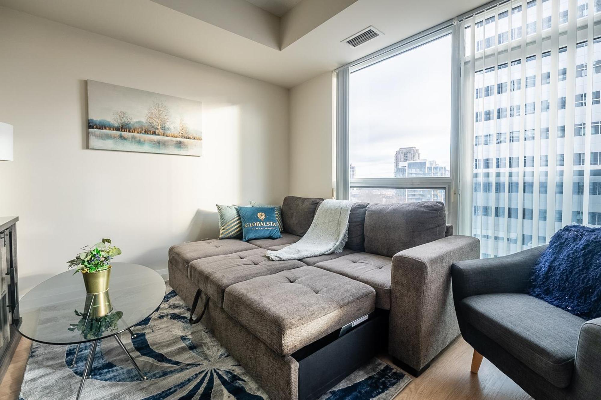 Globalstay Modern Apartments In North York Skyscraper Toronto Bagian luar foto