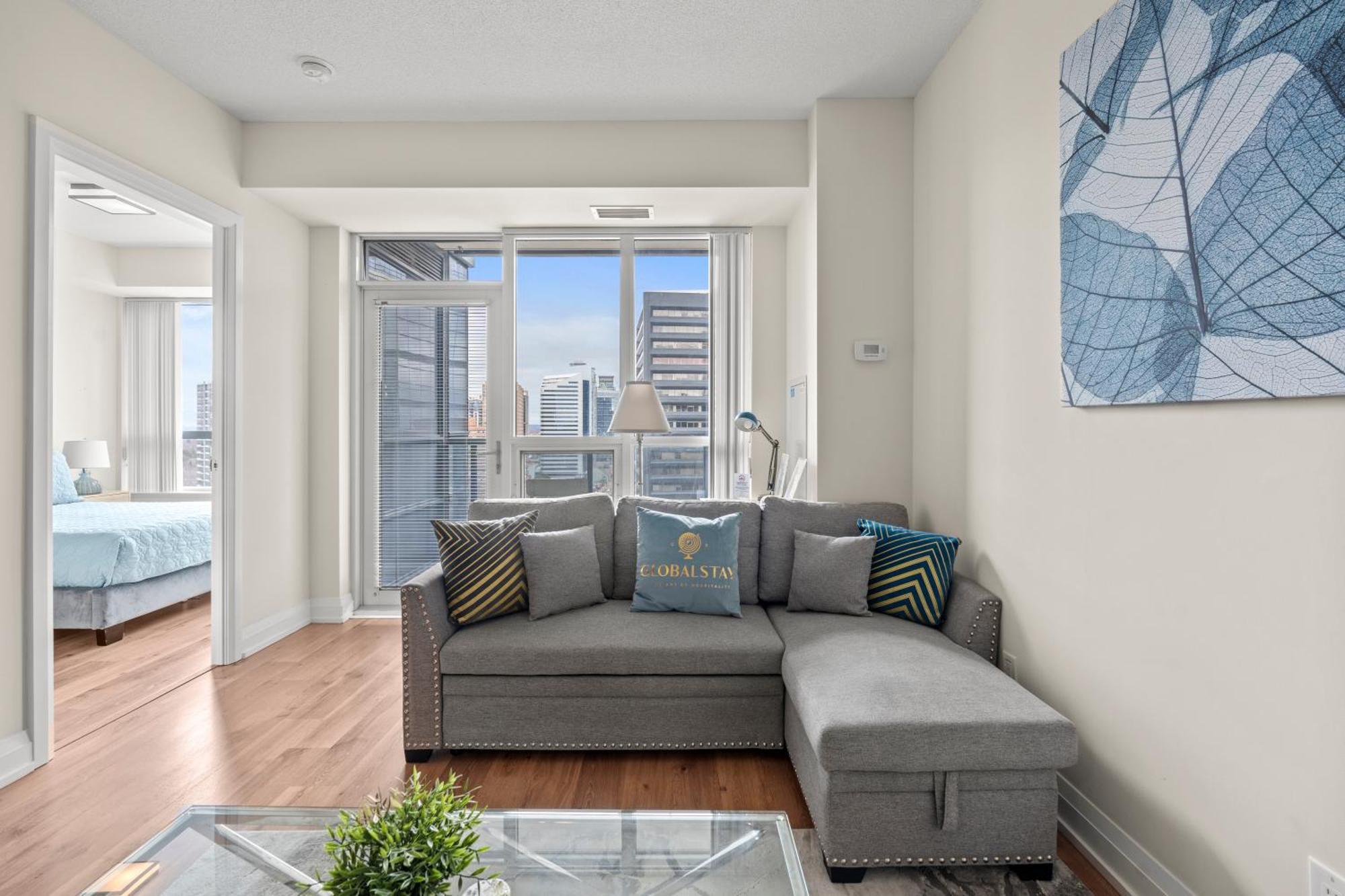 Globalstay Modern Apartments In North York Skyscraper Toronto Bagian luar foto
